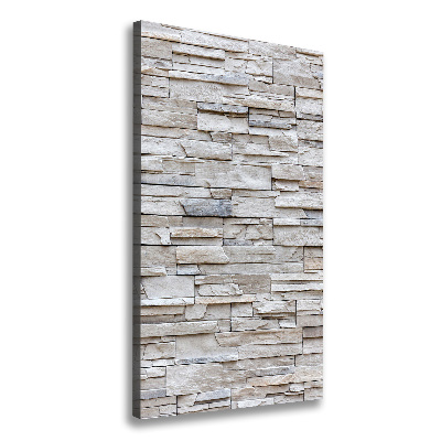 Canvas wall art Stone wall