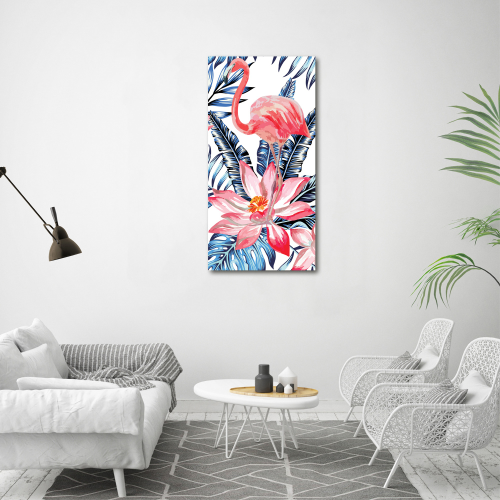 Canvas wall art Hawaiian flowers