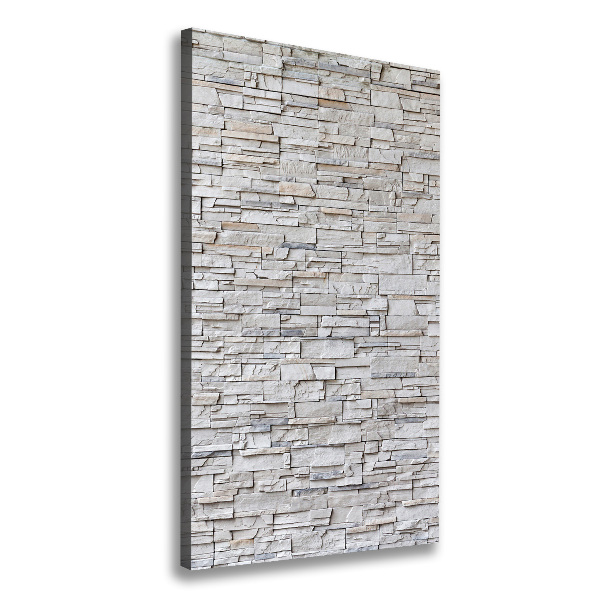 Canvas wall art Stone wall