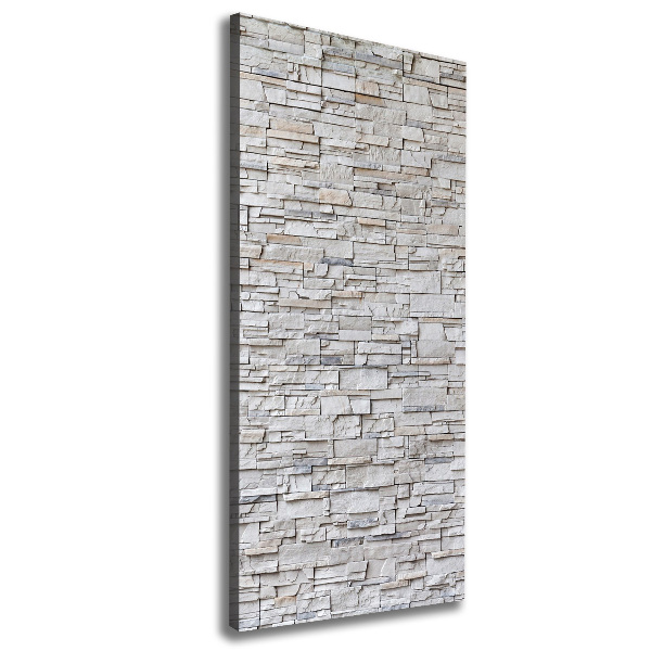 Canvas wall art Stone wall