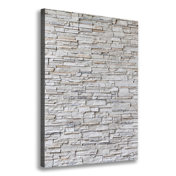 Canvas wall art Stone wall