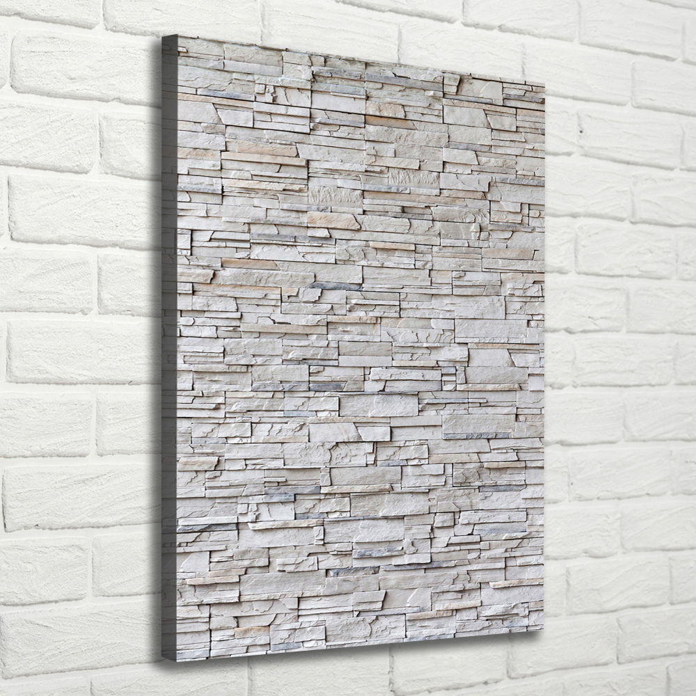 Canvas wall art Stone wall