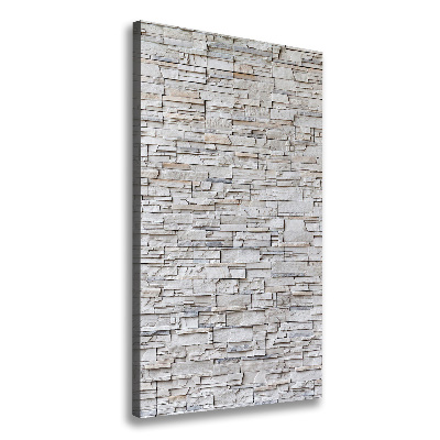 Canvas wall art Stone wall