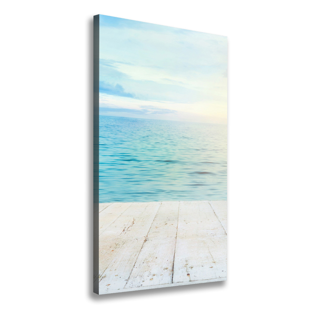 Canvas wall art Tropical beach