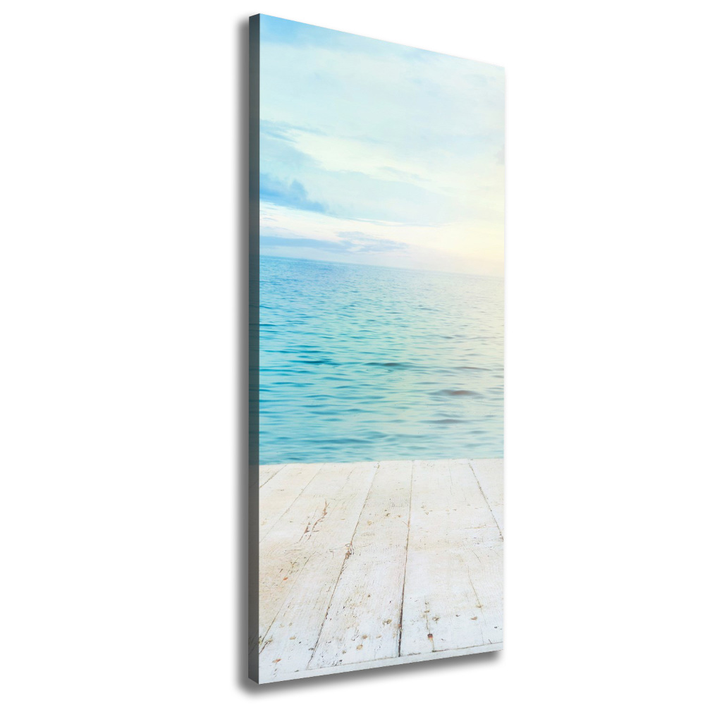 Canvas wall art Tropical beach