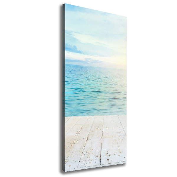 Canvas wall art Tropical beach