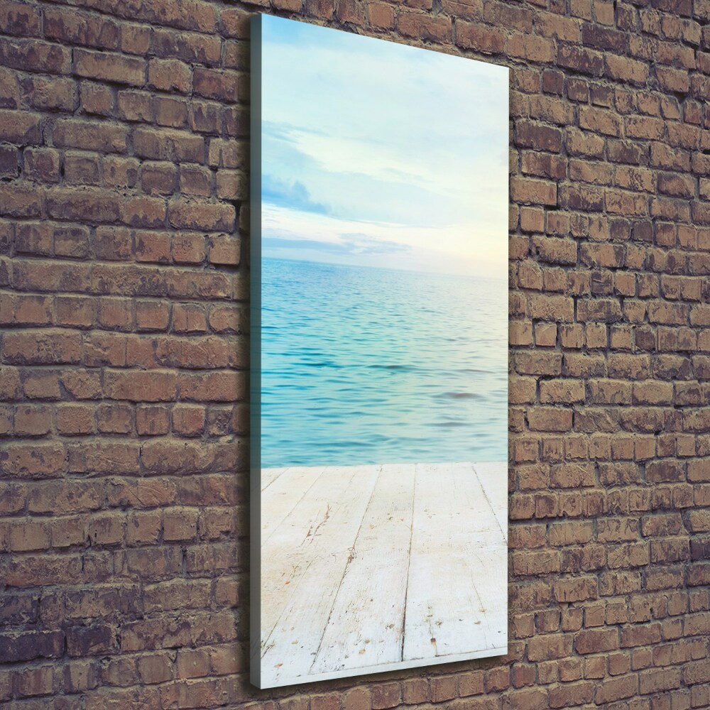 Canvas wall art Tropical beach