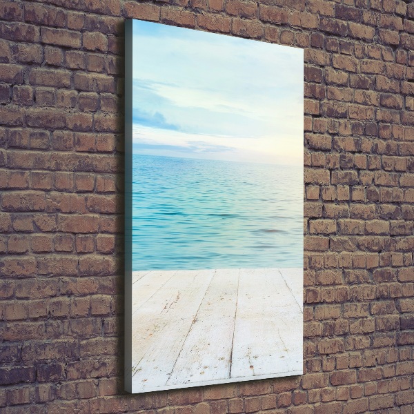 Canvas wall art Tropical beach