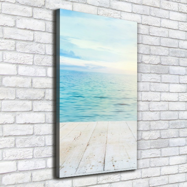 Canvas wall art Tropical beach