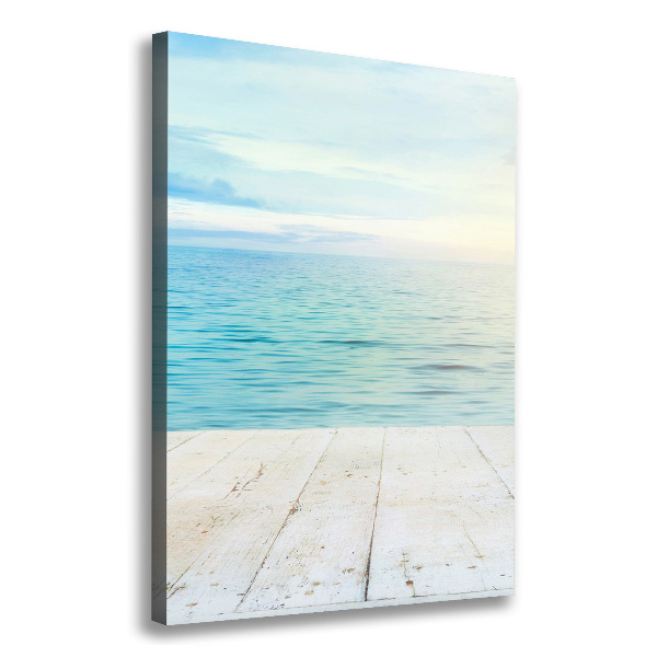 Canvas wall art Tropical beach