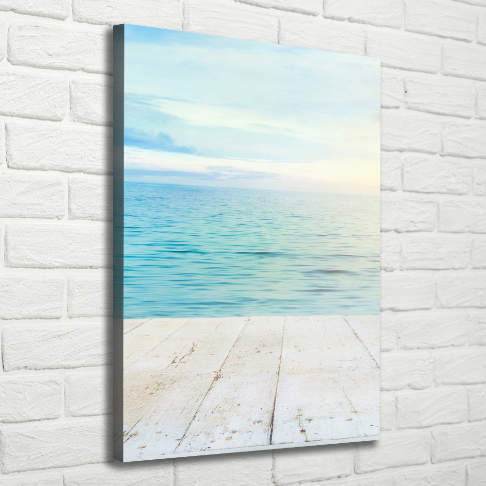 Canvas wall art Tropical beach