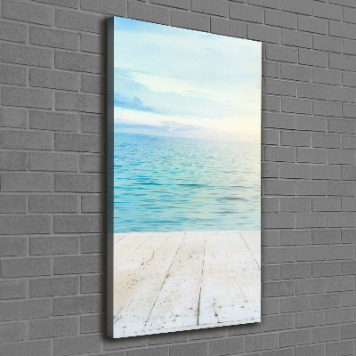 Canvas wall art Tropical beach