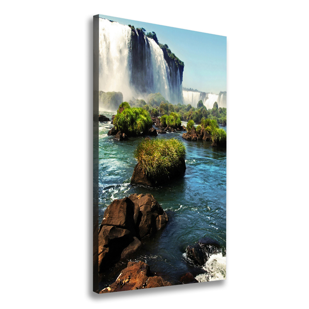 Canvas wall art Igaz waterfall