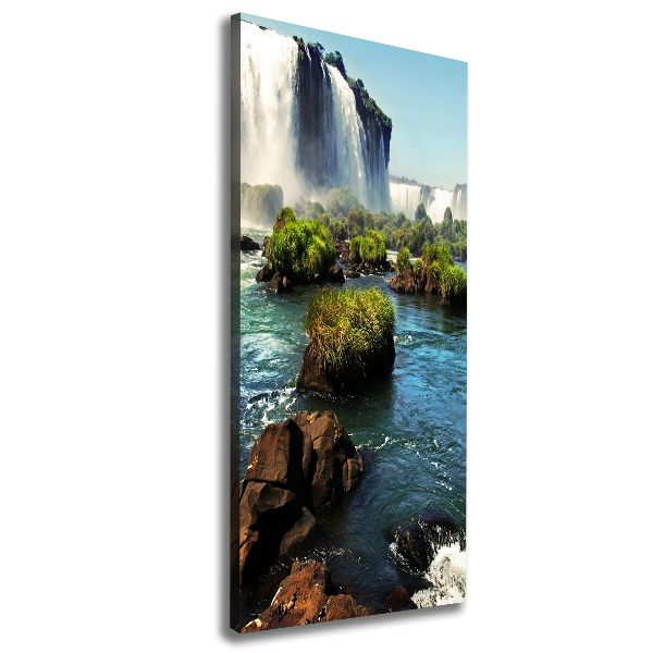 Canvas wall art Igaz waterfall