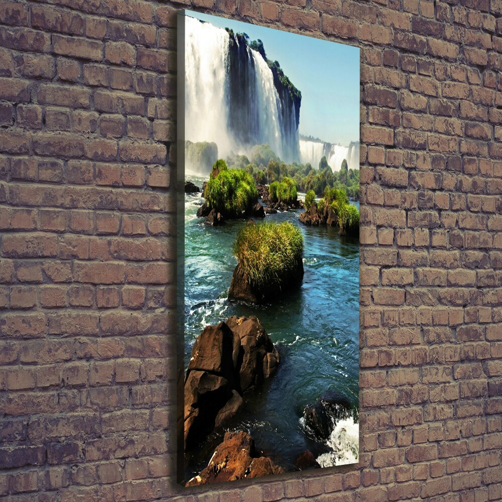 Canvas wall art Igaz waterfall