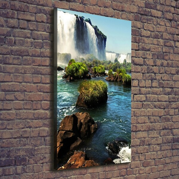 Canvas wall art Igaz waterfall