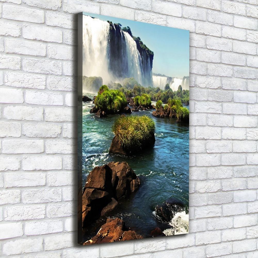 Canvas wall art Igaz waterfall