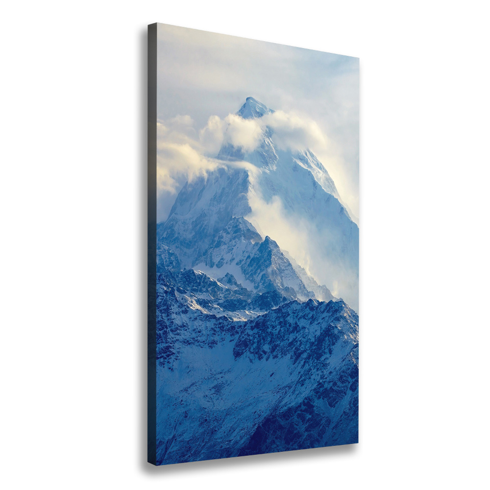 Canvas wall art Top of the mountain