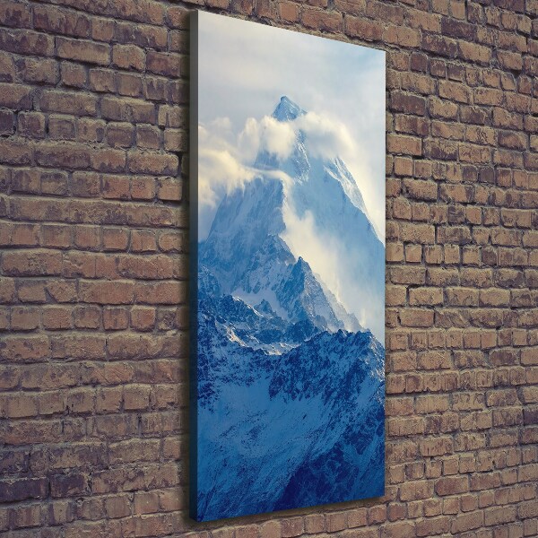 Canvas wall art Top of the mountain