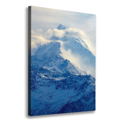 Canvas wall art Top of the mountain