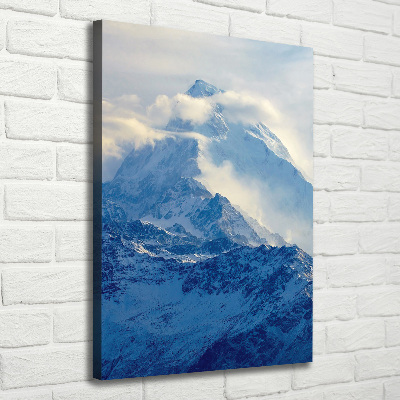 Canvas wall art Top of the mountain