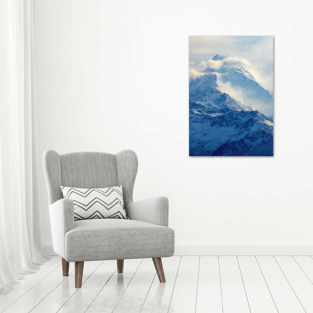 Canvas wall art Top of the mountain