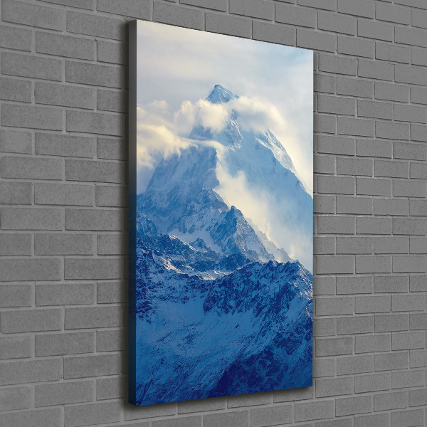 Canvas wall art Top of the mountain