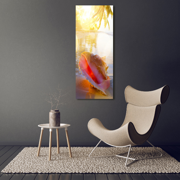 Canvas print Beach shell