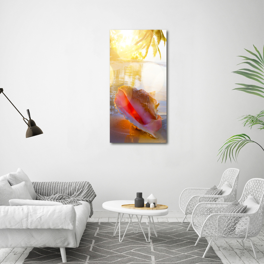 Canvas print Beach shell