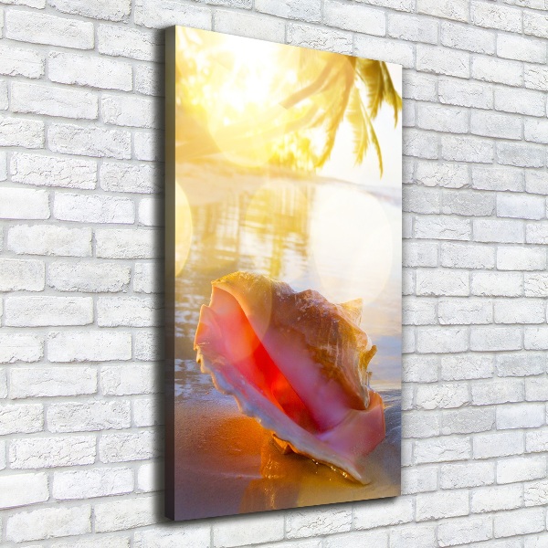 Canvas print Beach shell