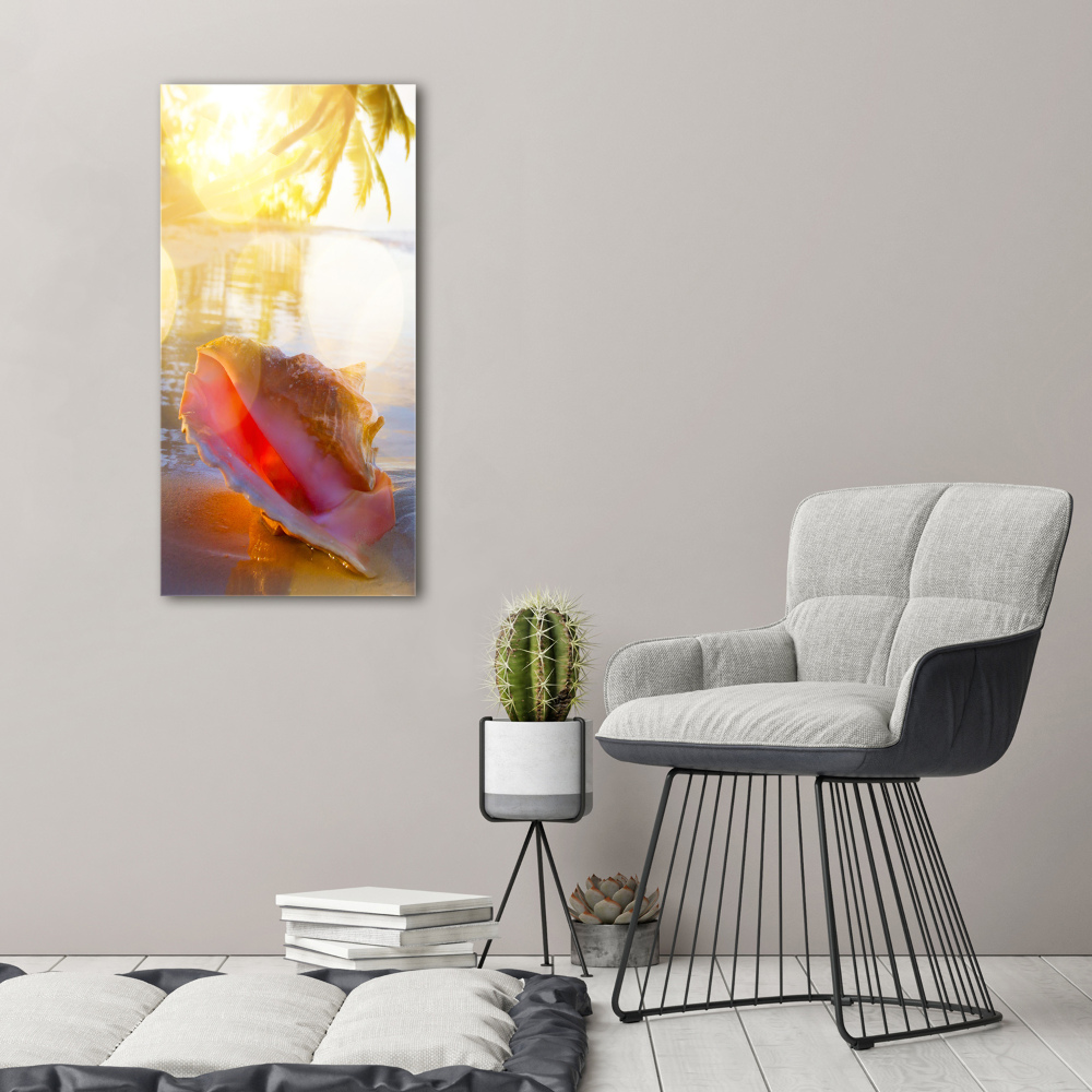 Canvas print Beach shell