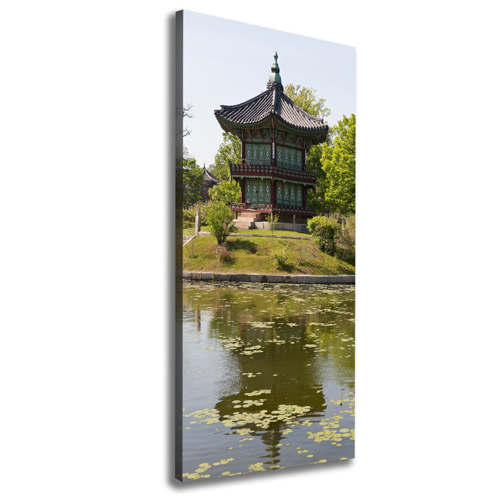 Wall art canvas large Japanese park