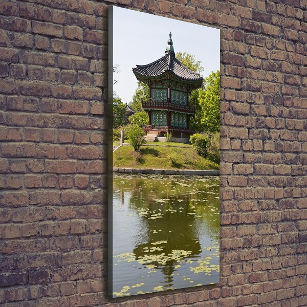 Wall art canvas large Japanese park