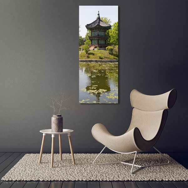 Wall art canvas large Japanese park