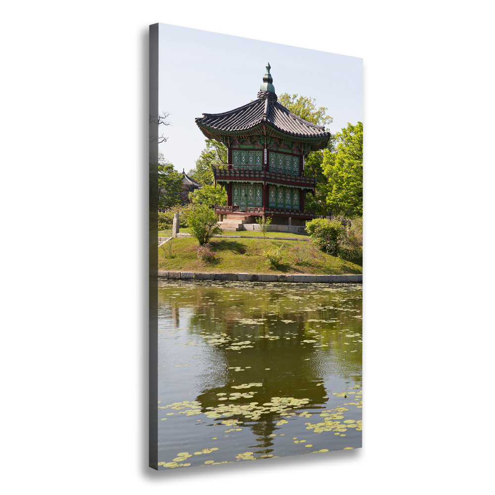 Wall art canvas large Japanese park