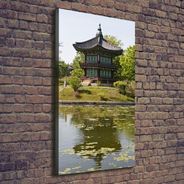 Wall art canvas large Japanese park