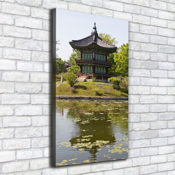 Wall art canvas large Japanese park