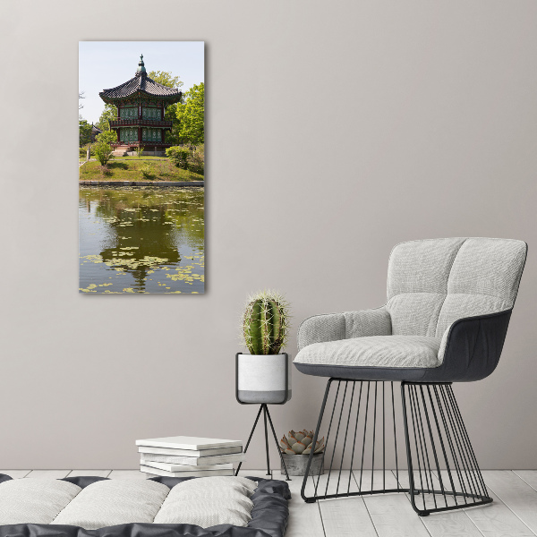 Wall art canvas large Japanese park