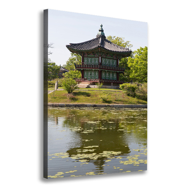 Wall art canvas large Japanese park