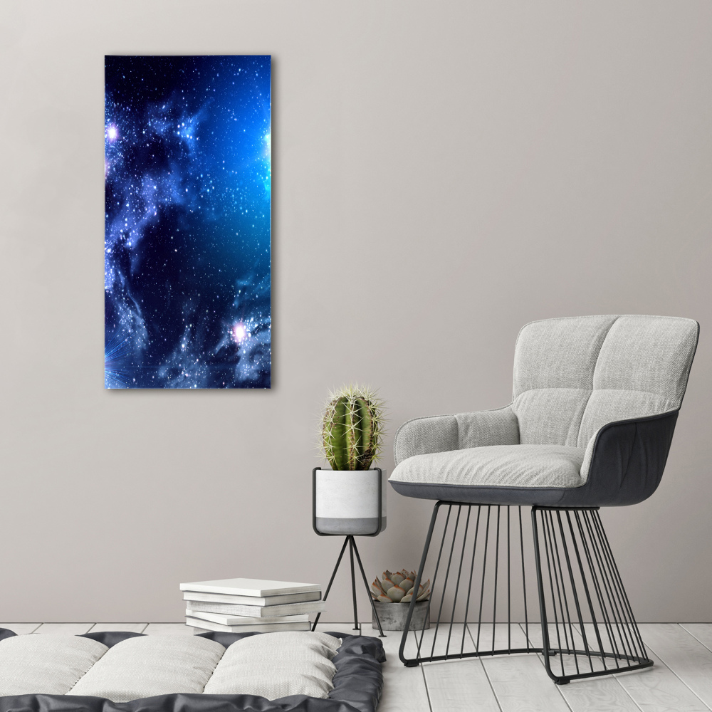 Large canvas wall art Nebula