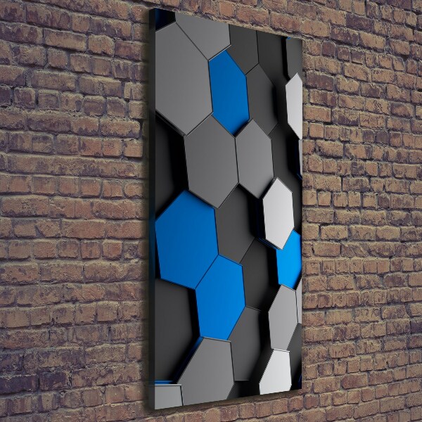 Canvas wall art 3D abstraction