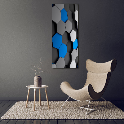 Canvas wall art 3D abstraction