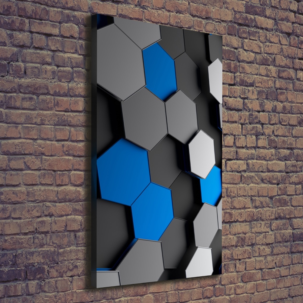 Canvas wall art 3D abstraction