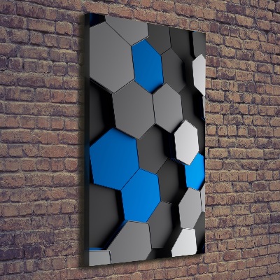 Canvas wall art 3D abstraction