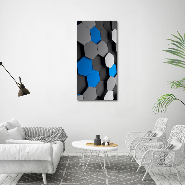 Canvas wall art 3D abstraction