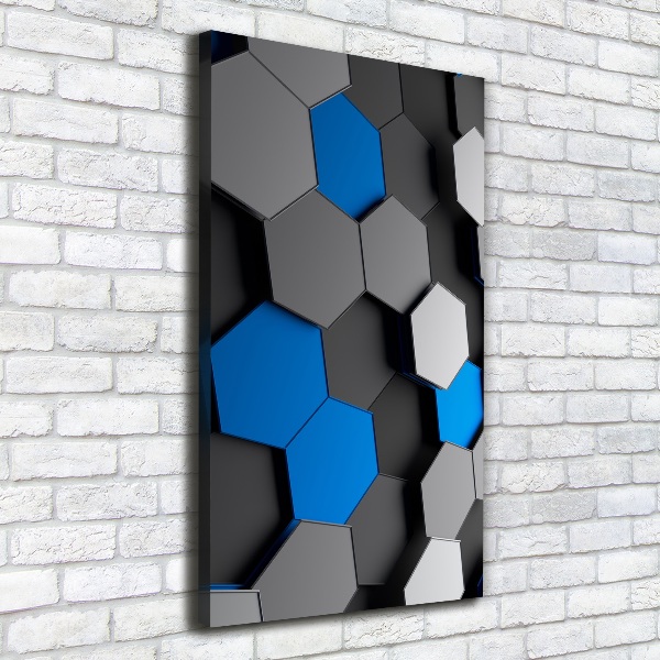 Canvas wall art 3D abstraction