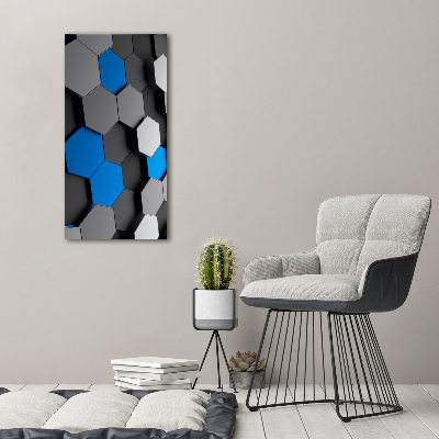 Canvas wall art 3D abstraction