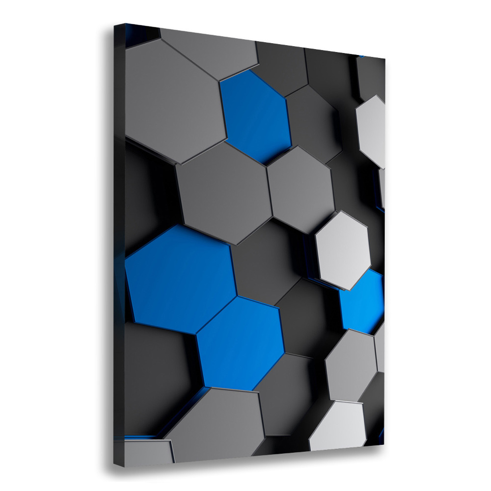 Canvas wall art 3D abstraction