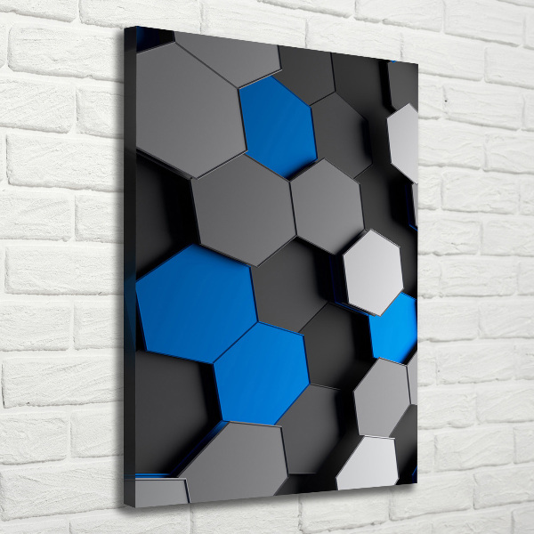 Canvas wall art 3D abstraction