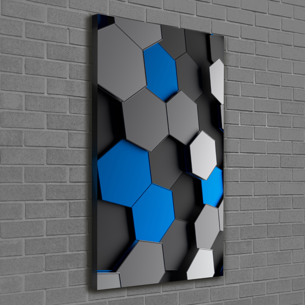 Canvas wall art 3D abstraction